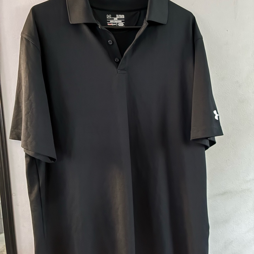 Under Armour Men's Black Performance Polo‎ NWT XL
